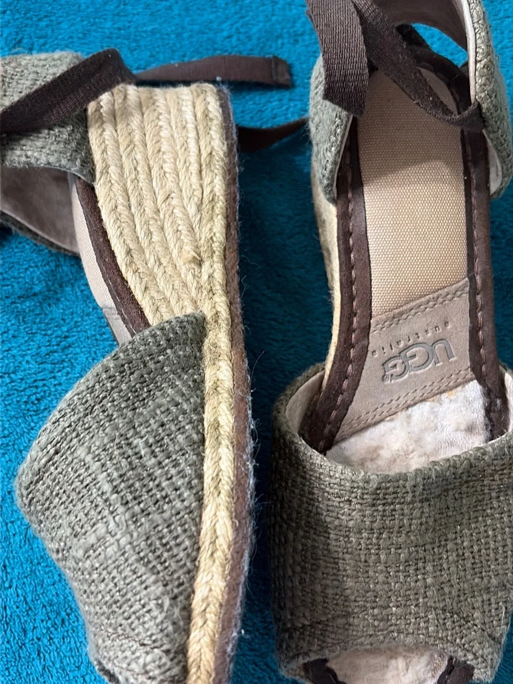 UGG espadrille wedges